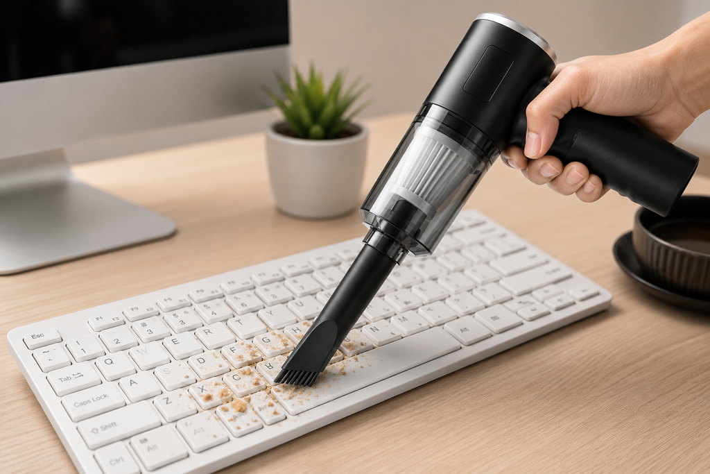 VacMate — Portable 3-in-1 Mini Vacuum